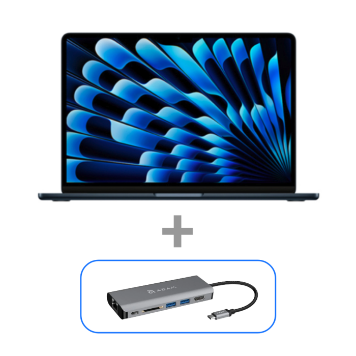 MacBook Air 15-inch and Adam Elements Bundle